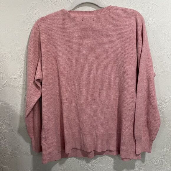 American eagle pink sweater size large - Picture 4 of 5